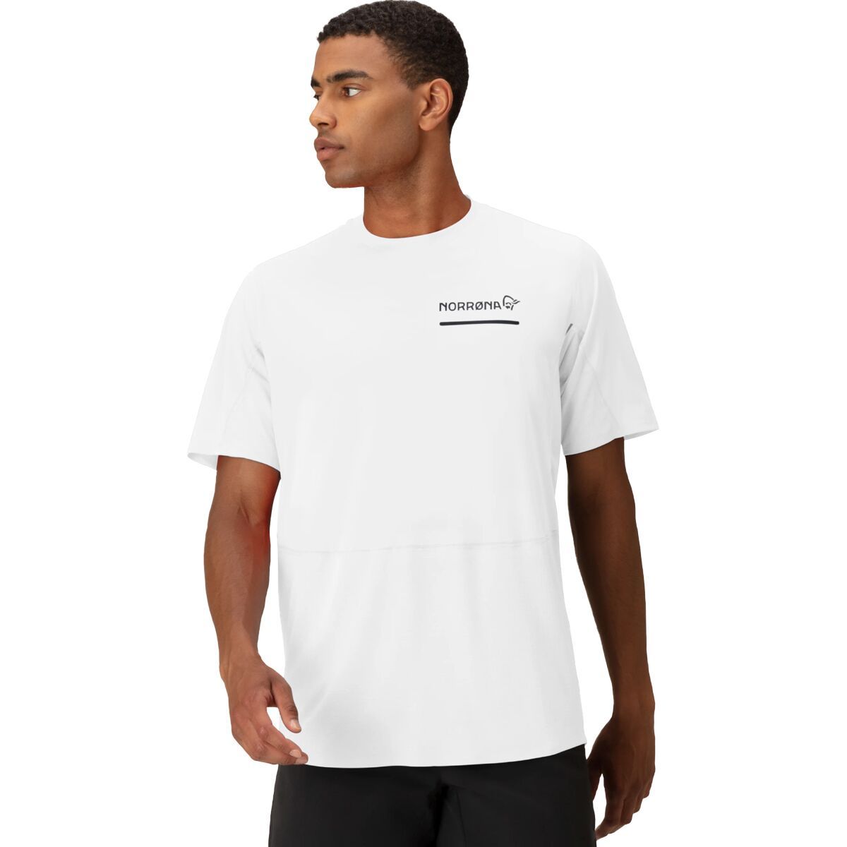 Image of Norrona Senja Equaliser Lightweight T-Shirt - Men's Snow White, XL