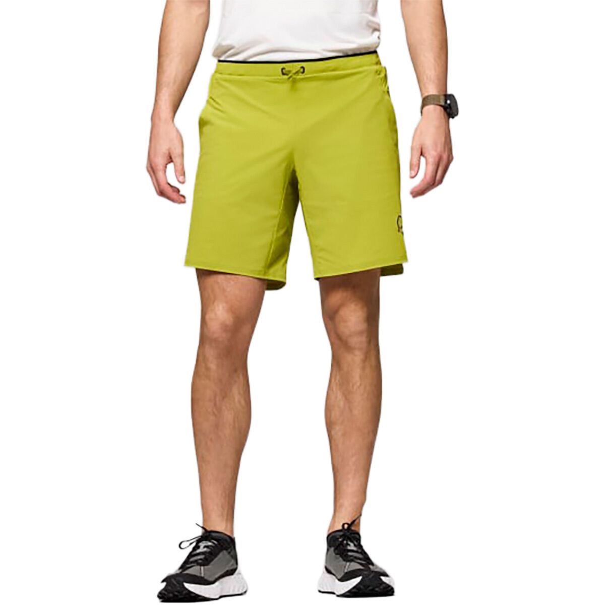 Image of Norrona Senja Flex1 9in Shorts - Men's Golden Lime, S