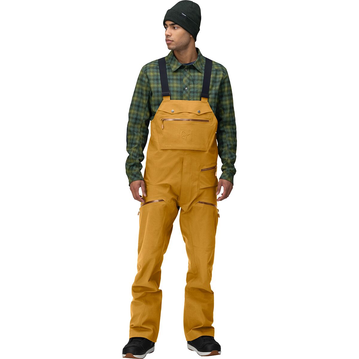 美品NORRONA tamok Shell Bib Norrona Tamok Gore-Tex Performance Shell Bib Pant - Men's