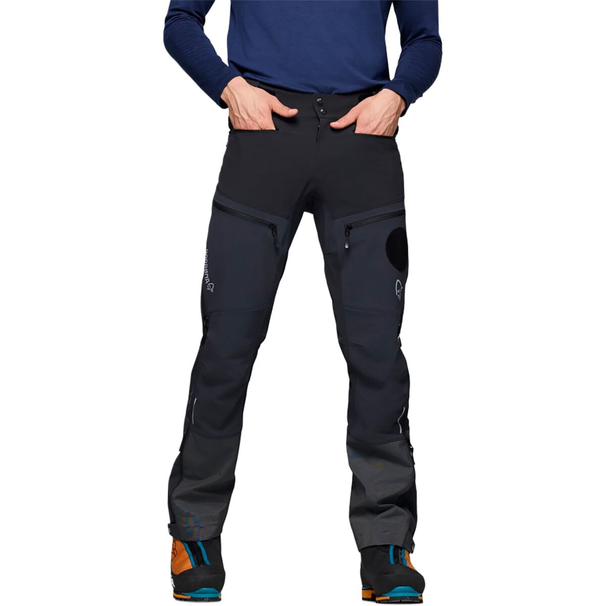 Norrona Norrona Trollveggen Flex1 Rescue Pant - Men's Caviar, XL