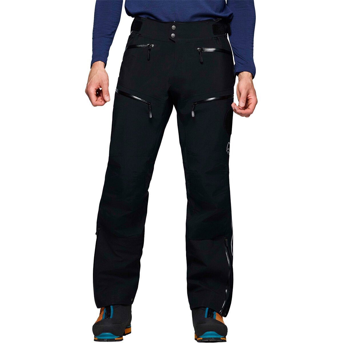 Image of Norrona Trollveggen GORE-TEX Pro Rescue Pant - Men's Caviar, L