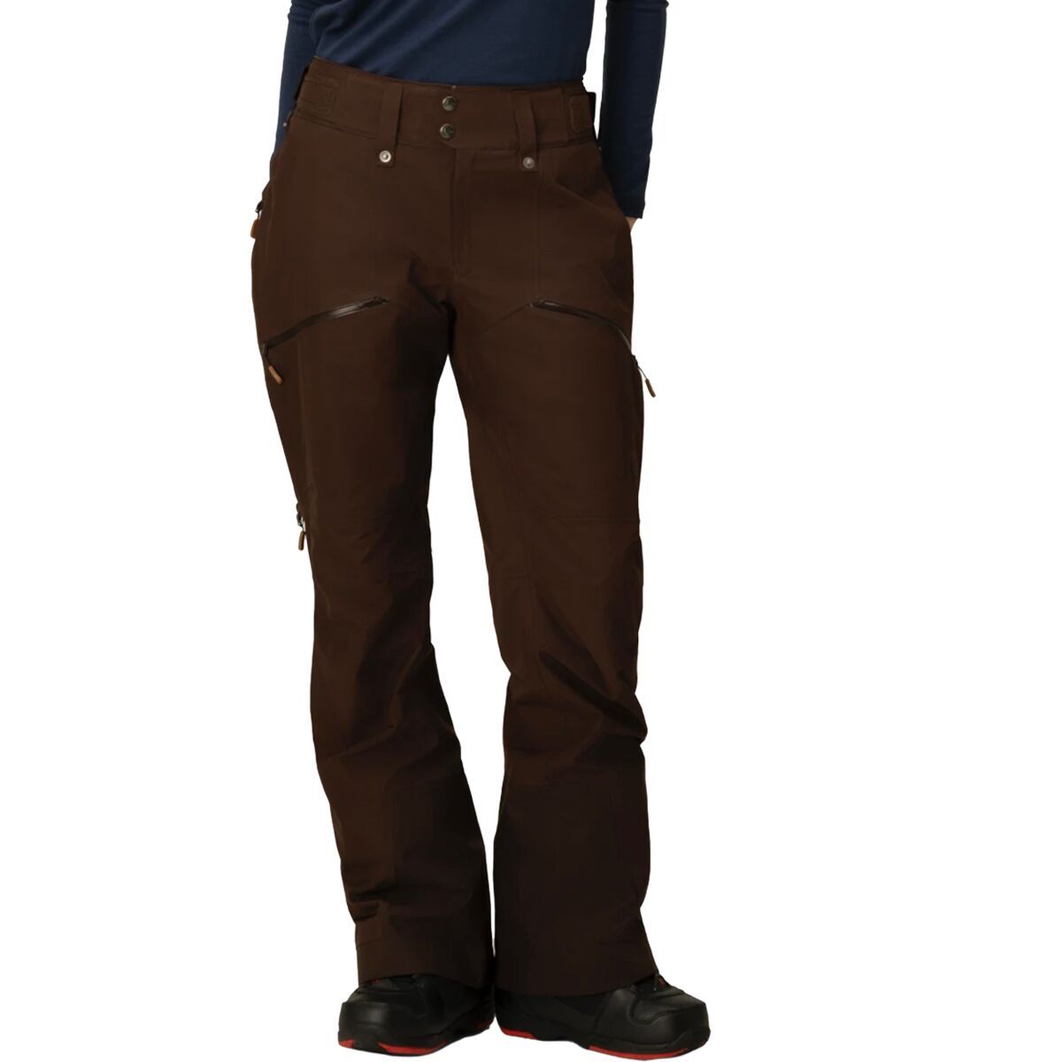 Norrona Tamok Gore-Tex Pant - Women's Coffee Bean, L