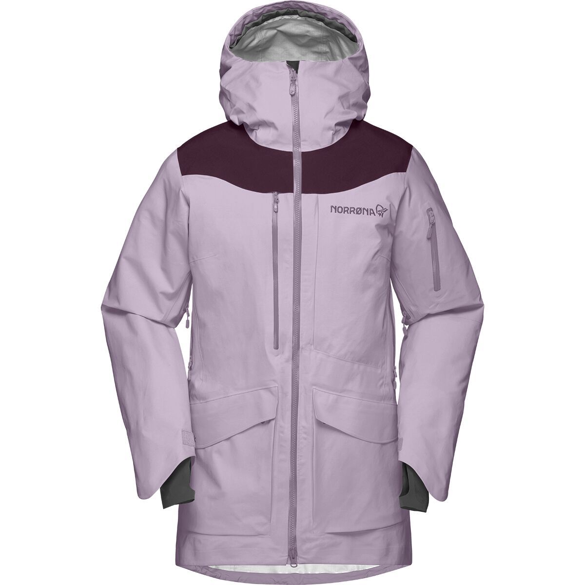 Image of Norrona Tamok Gore-Tex Performance Shell Jacket - Women's Purple Sage, S