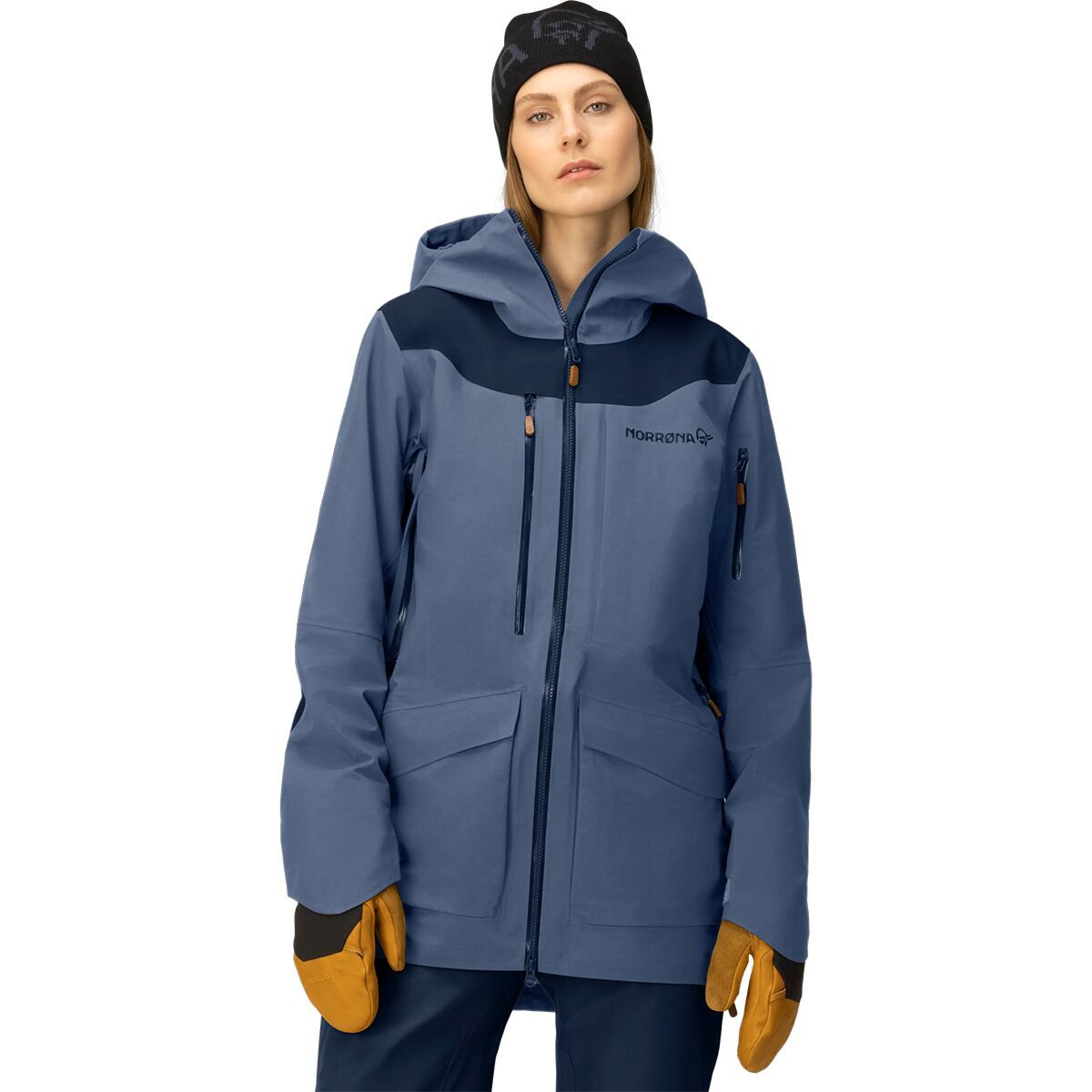 Image of Norrona Tamok Gore-Tex Performance Shell Jacket - Women's Vintage Indigo, S