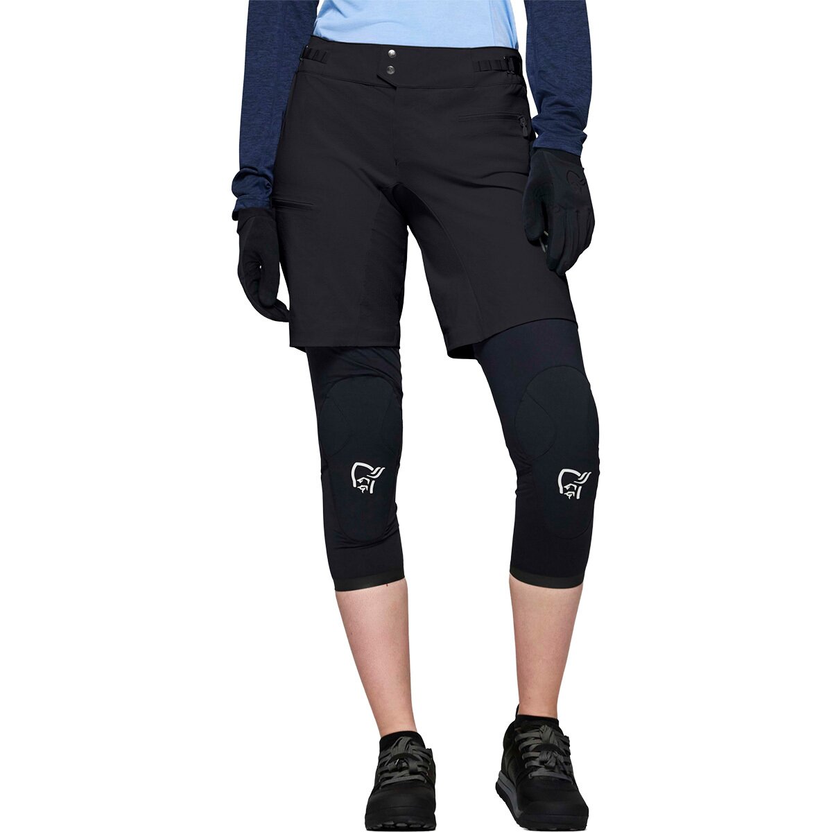 Norrona Norrona Fjora Flex1 Light Short - Women's Violet Quartz, S