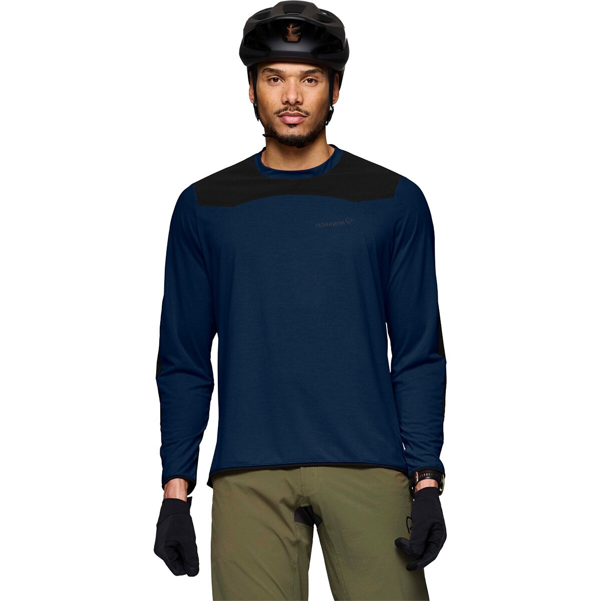 Image of Norrona Skibotn Equaliser Tech Long-Sleeve - Men's Indigo Night, S