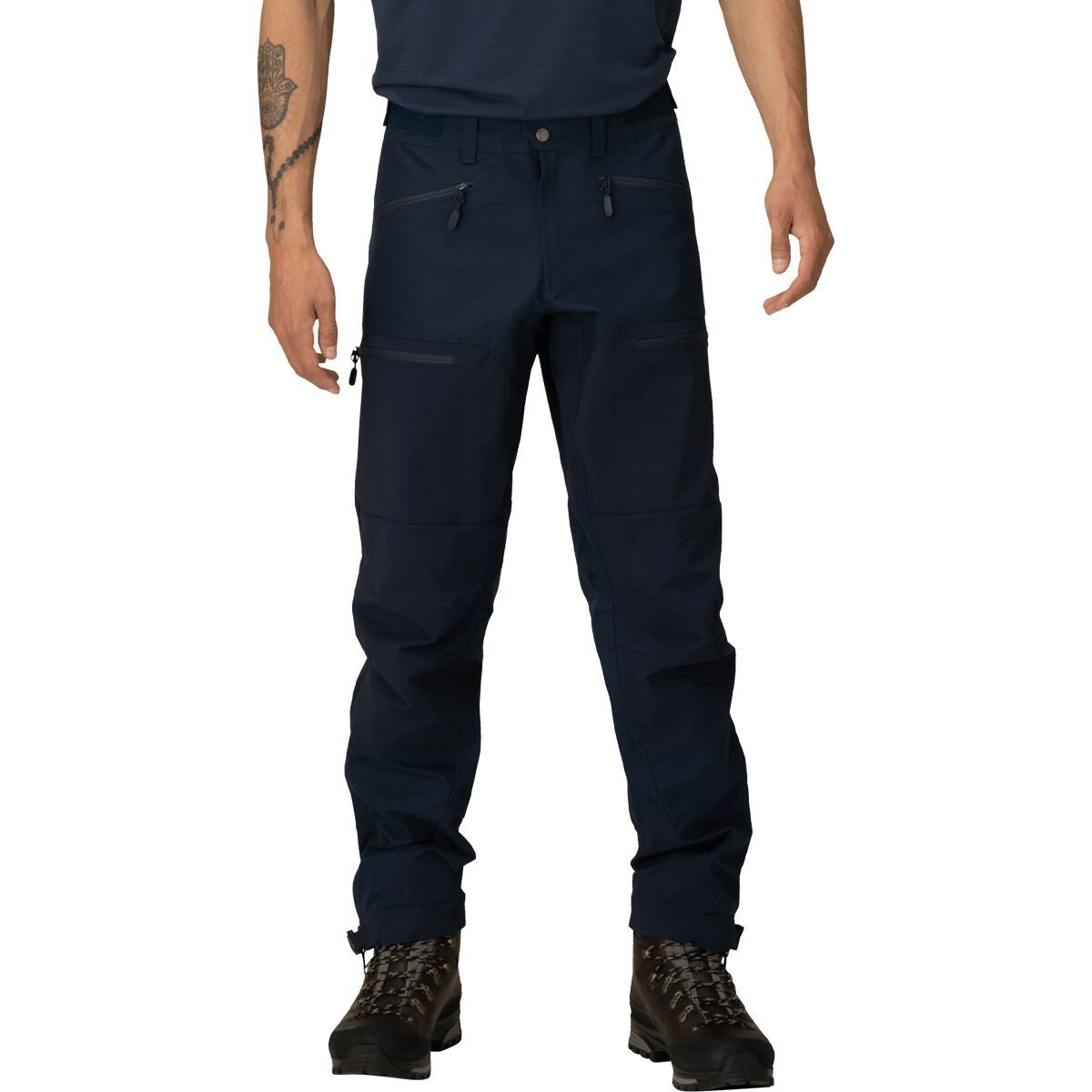 Image of Norrona Femund Cotton Heavy Duty Pant - Men's Indigo Night, XL