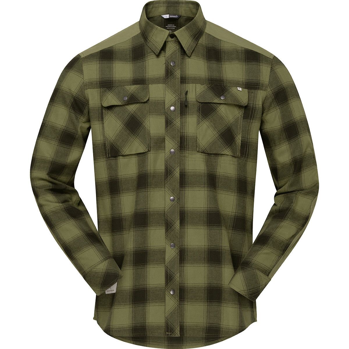 Image of Norrona Femund Flannel Shirt - Men's Rosin, M