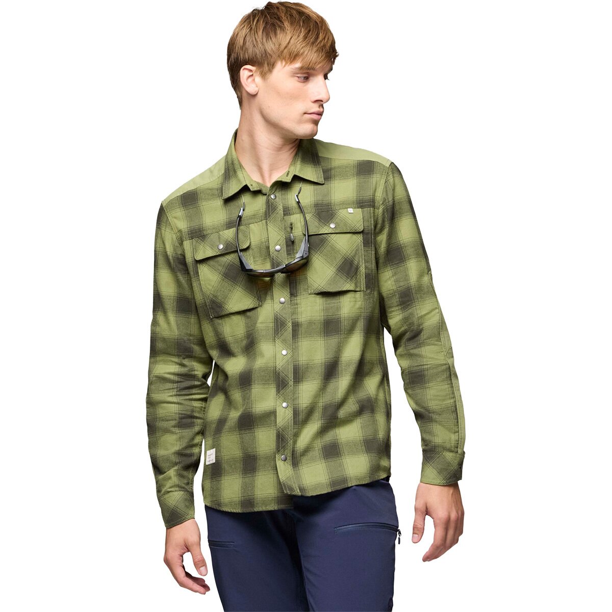 Image of Norrona Femund Flannel Shirt - Men's Rosin, S