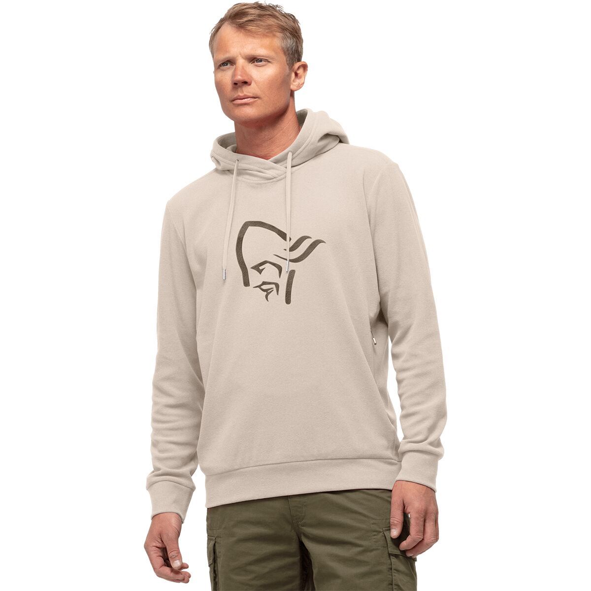 Norrona Femund Warm2 Hoodie - Men's Pure Cashmere, L