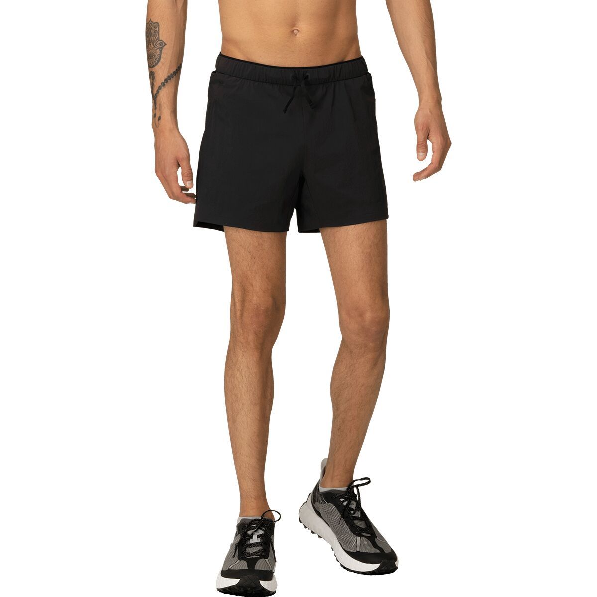 Image of Norrona Senja Flex1 5in Short - Men's Caviar, XL