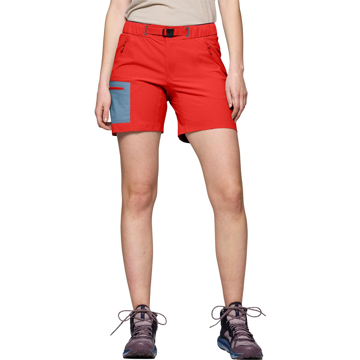 Image of Norrona Falketind Flex1 Light Short - Women's Aura Orange, L