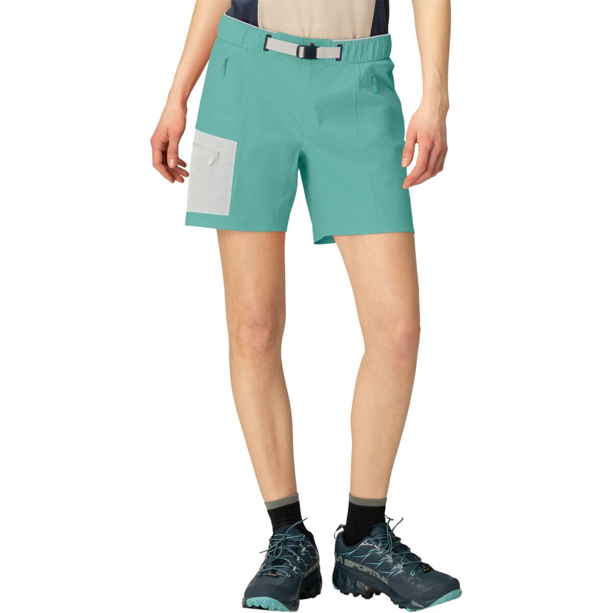 Image of Norrona Falketind Flex1 Light Short - Women's Malachite Green, XS
