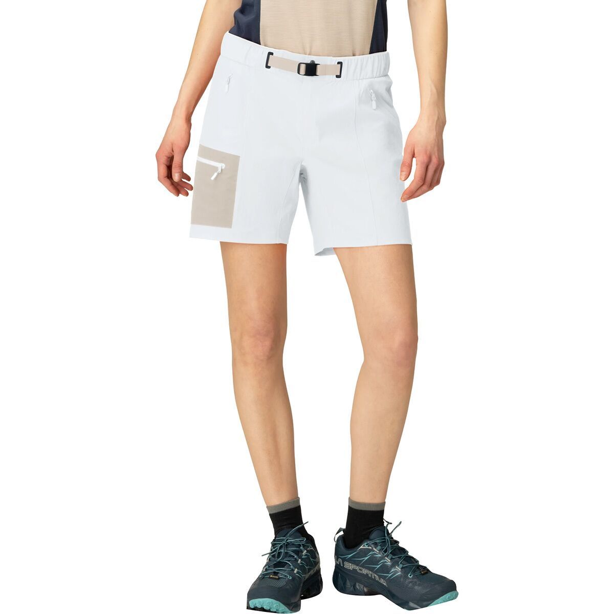 Image of Norrona Falketind Flex1 Light Short - Women's Snow White, XS