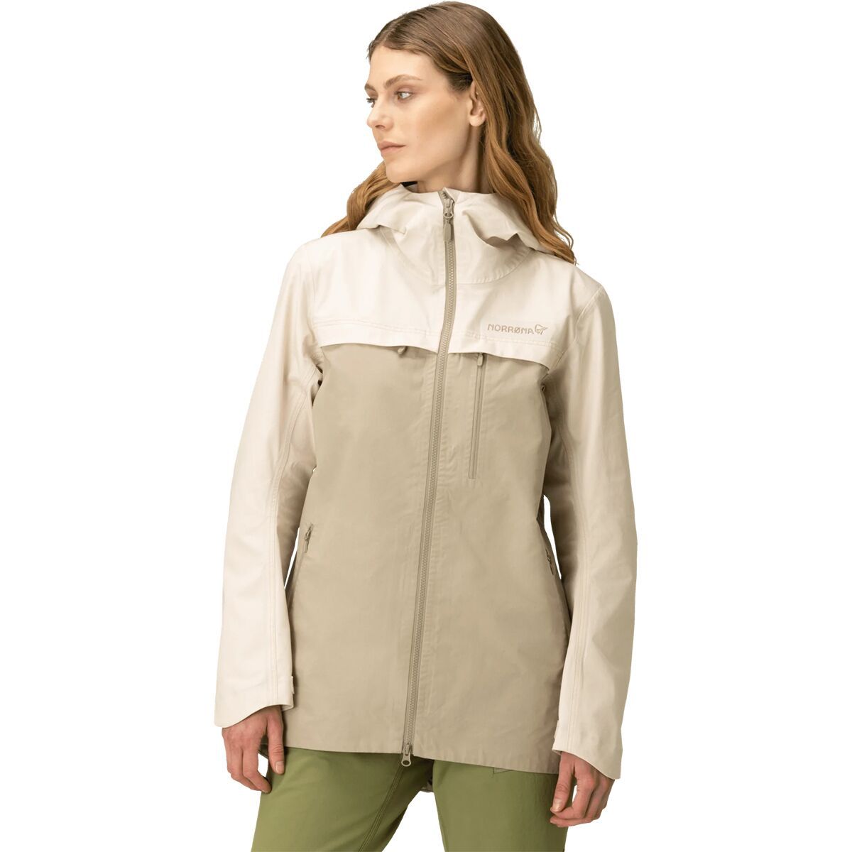 Norrona Femund Cotton Jacket - Women's Oatmeal, L