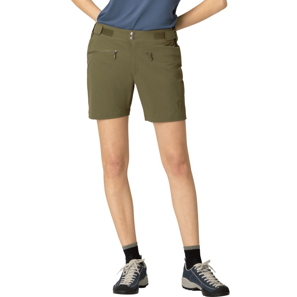Norrona Femund Flex1 Lightweight Short - Women's Olive Night, L