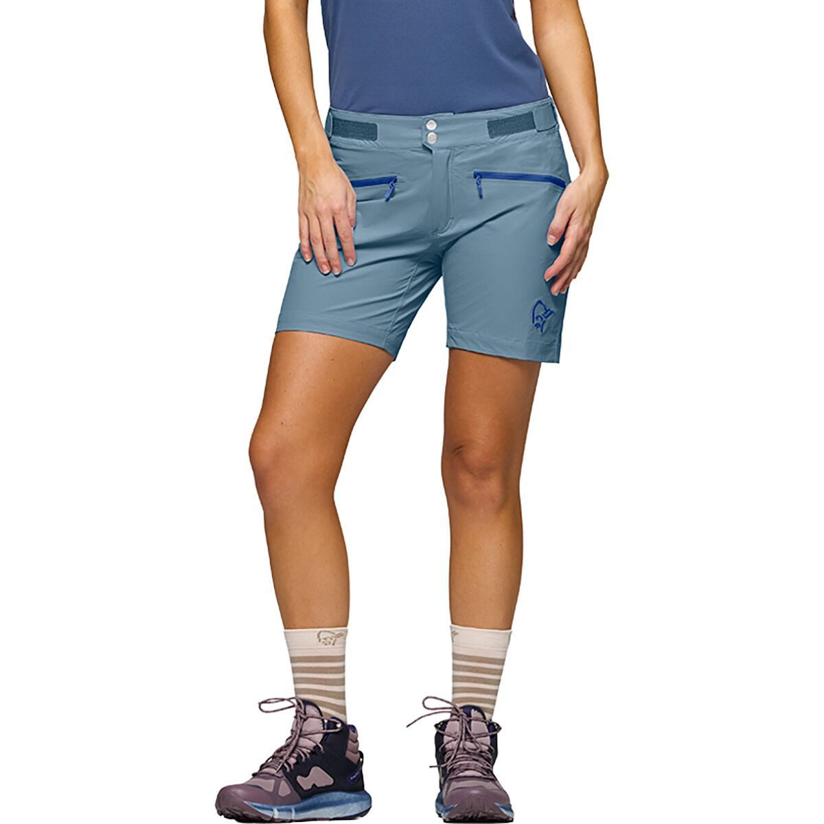 Image of Norrona Femund Flex1 Lightweight Short - Women's Trooper, M