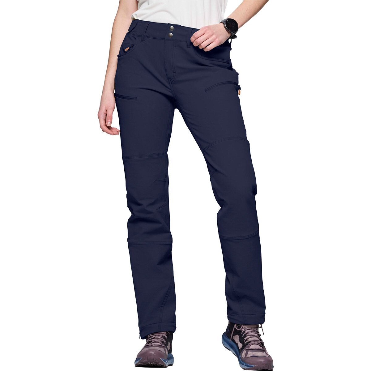 Image of Norrona Femund Flex1 Pant - Women's Navy Blazer, XL