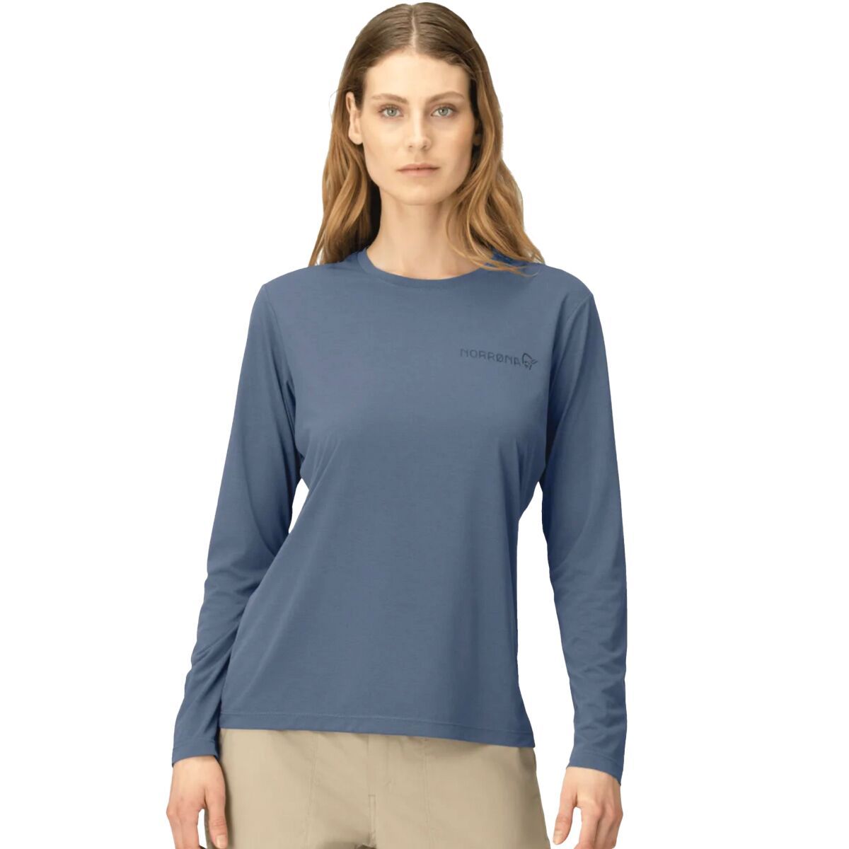 Image of Norrona Femund Tech Long-Sleeve Top - Women's Vintage Indigo, XS