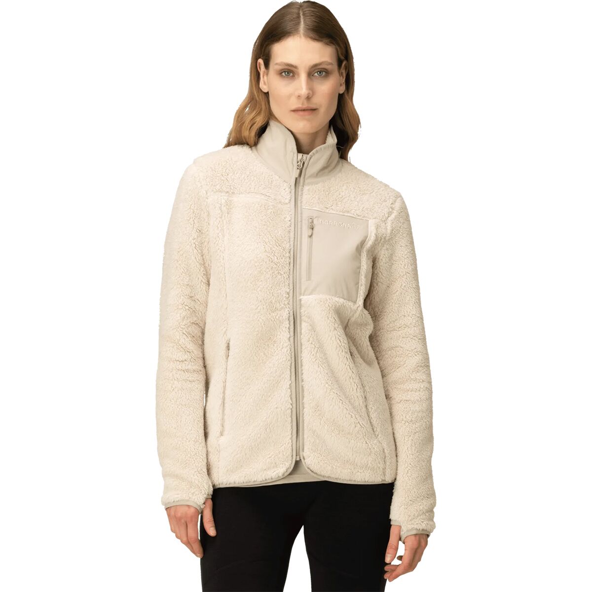 Image of Norrona Femund Warm3 Jacket - Women's Oatmeal, M