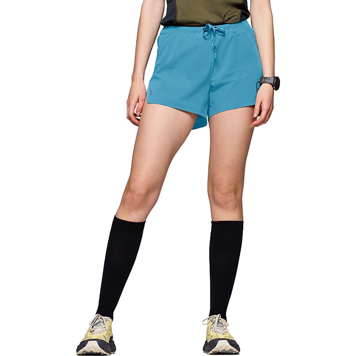 Image of Norrona Senja Flex1 4in Short - Women's Brittany Blue, M