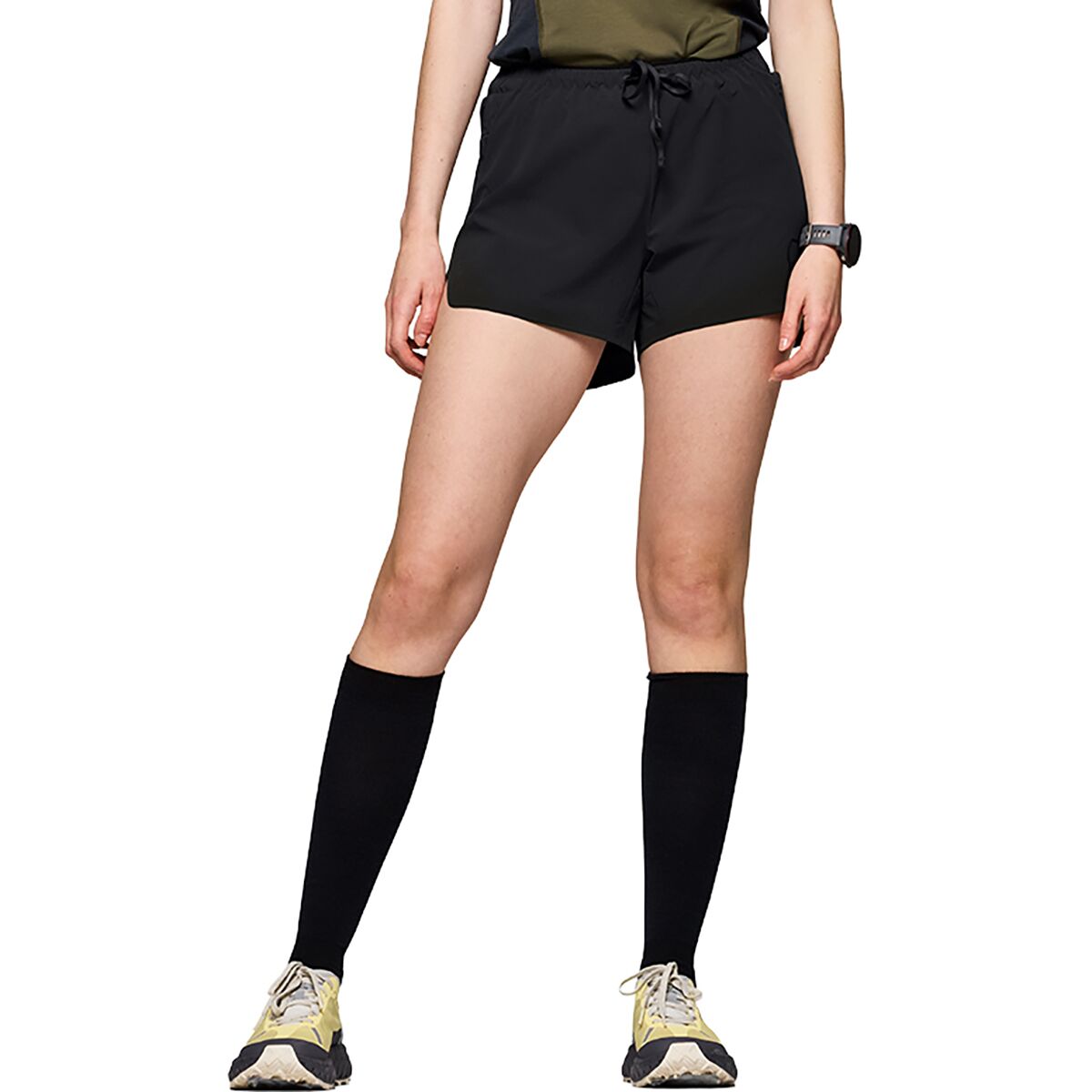 Image of Norrona Senja Flex1 4in Short - Women's Caviar, XS