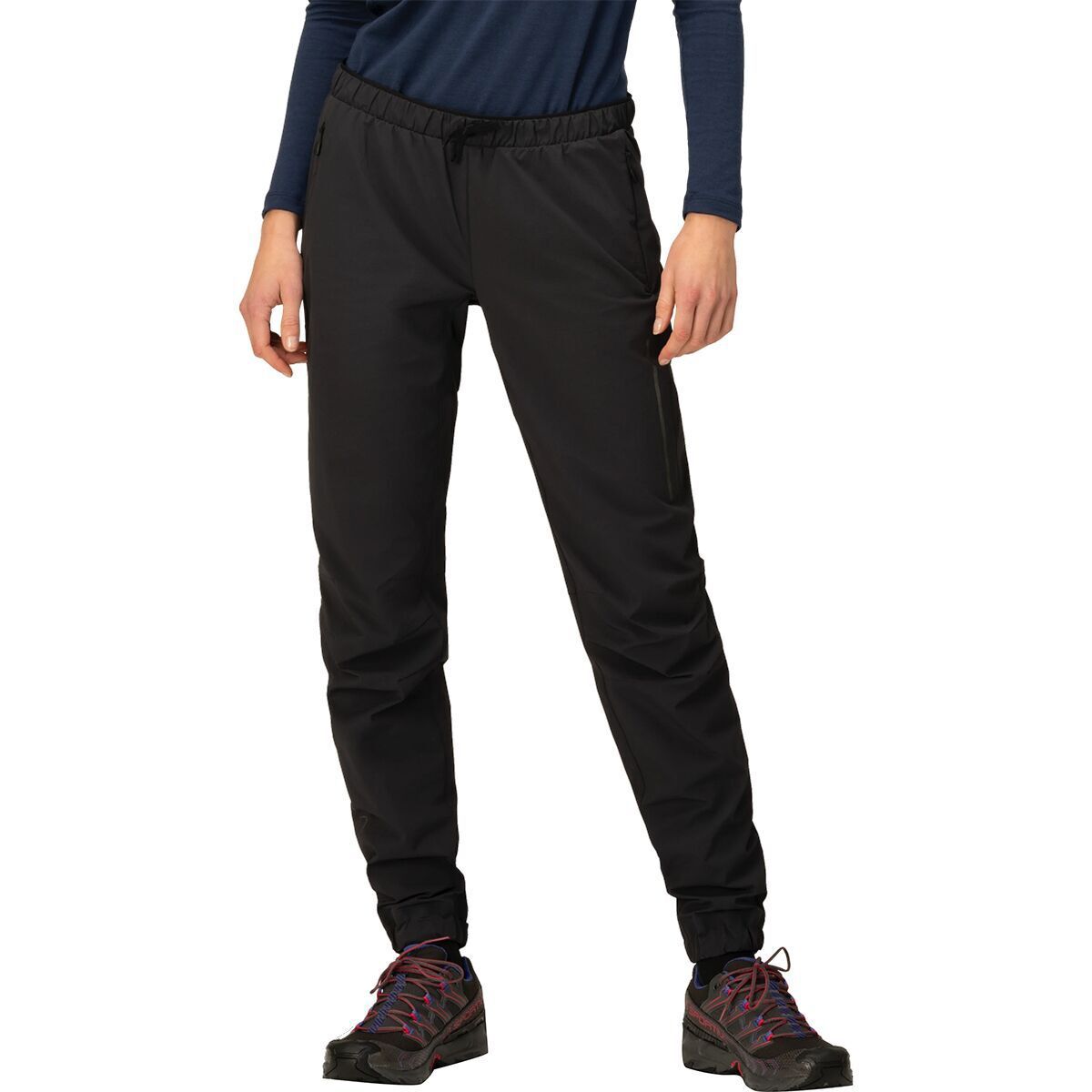 Image of Norrona Senja Flex1 Trackster Pant - Women's Caviar, XL
