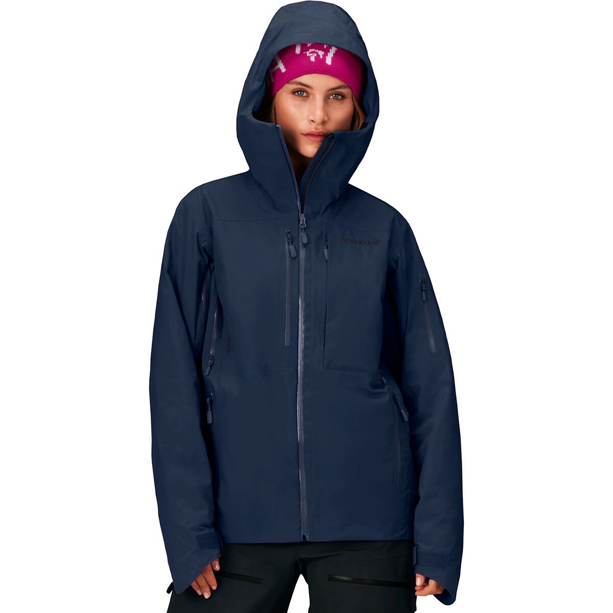 Image of Norrona Lofoten GORE-TEX Insulated Jacket - Women's Indigo Night, XL