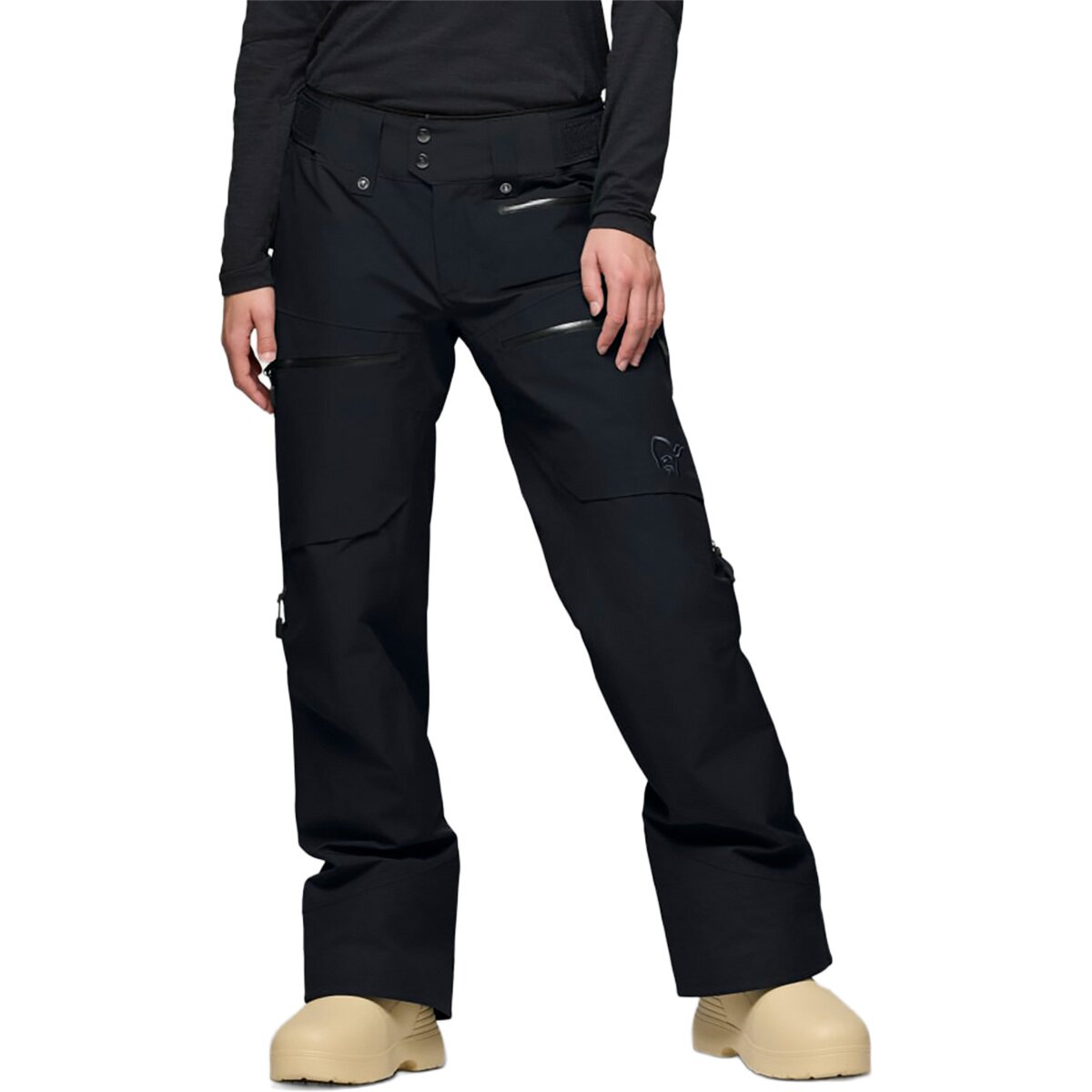 Image of Norrona Lofoten GORE-TEX Insulated Pant - Women's Caviar, M/Reg