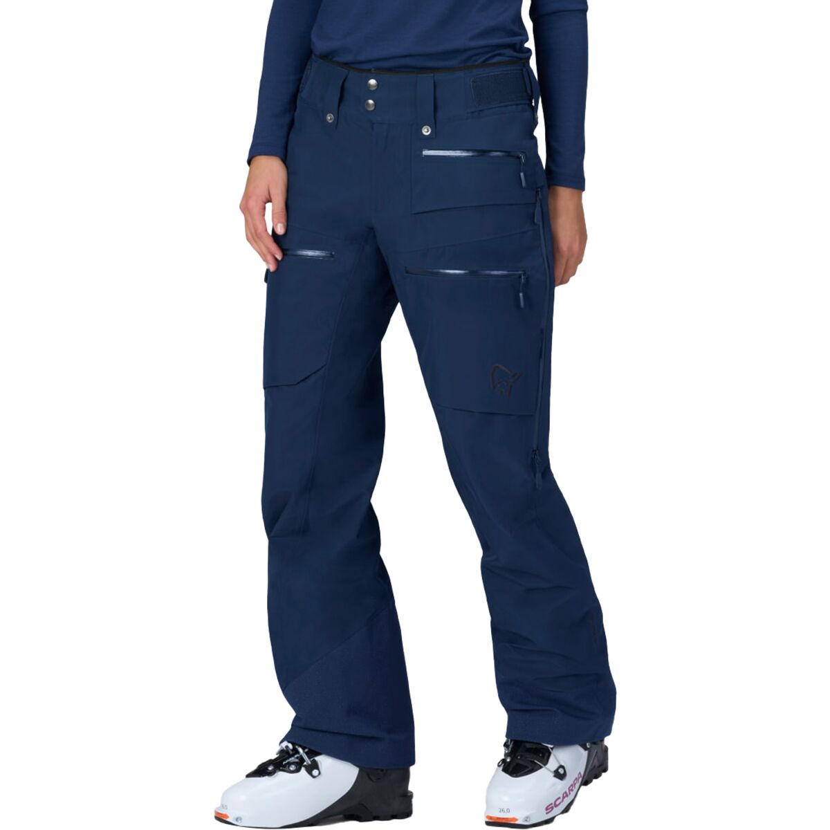 Image of Norrona Lofoten GORE-TEX Insulated Pant - Women's Indigo Night, S/Reg