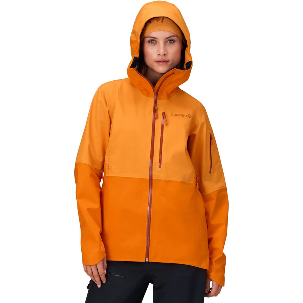 Image of Norrona Lofoten GORE-TEX Jacket - Women's Autumn Glory, XS