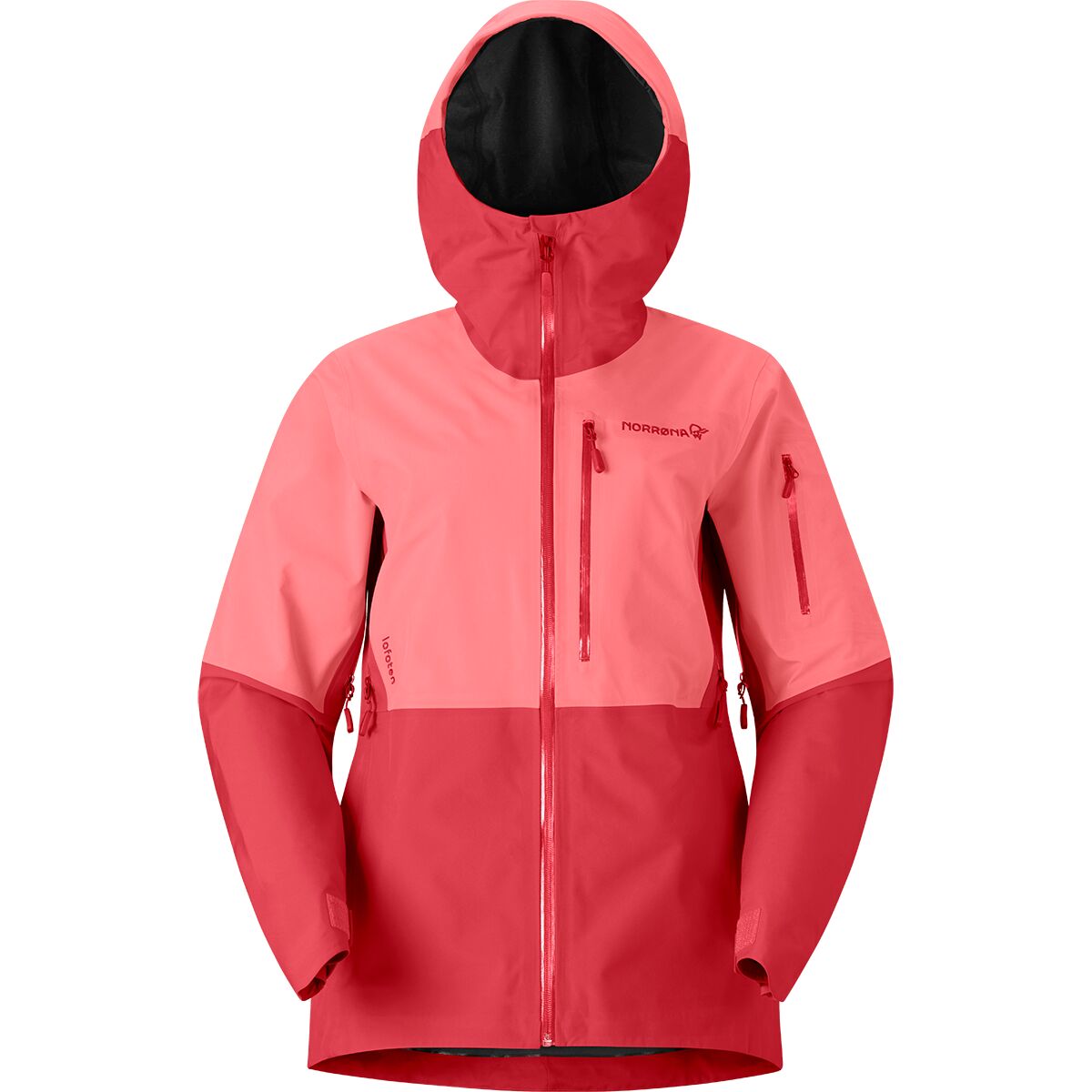 Image of Norrona Lofoten GORE-TEX Jacket - Women's Calypso Coral, XS