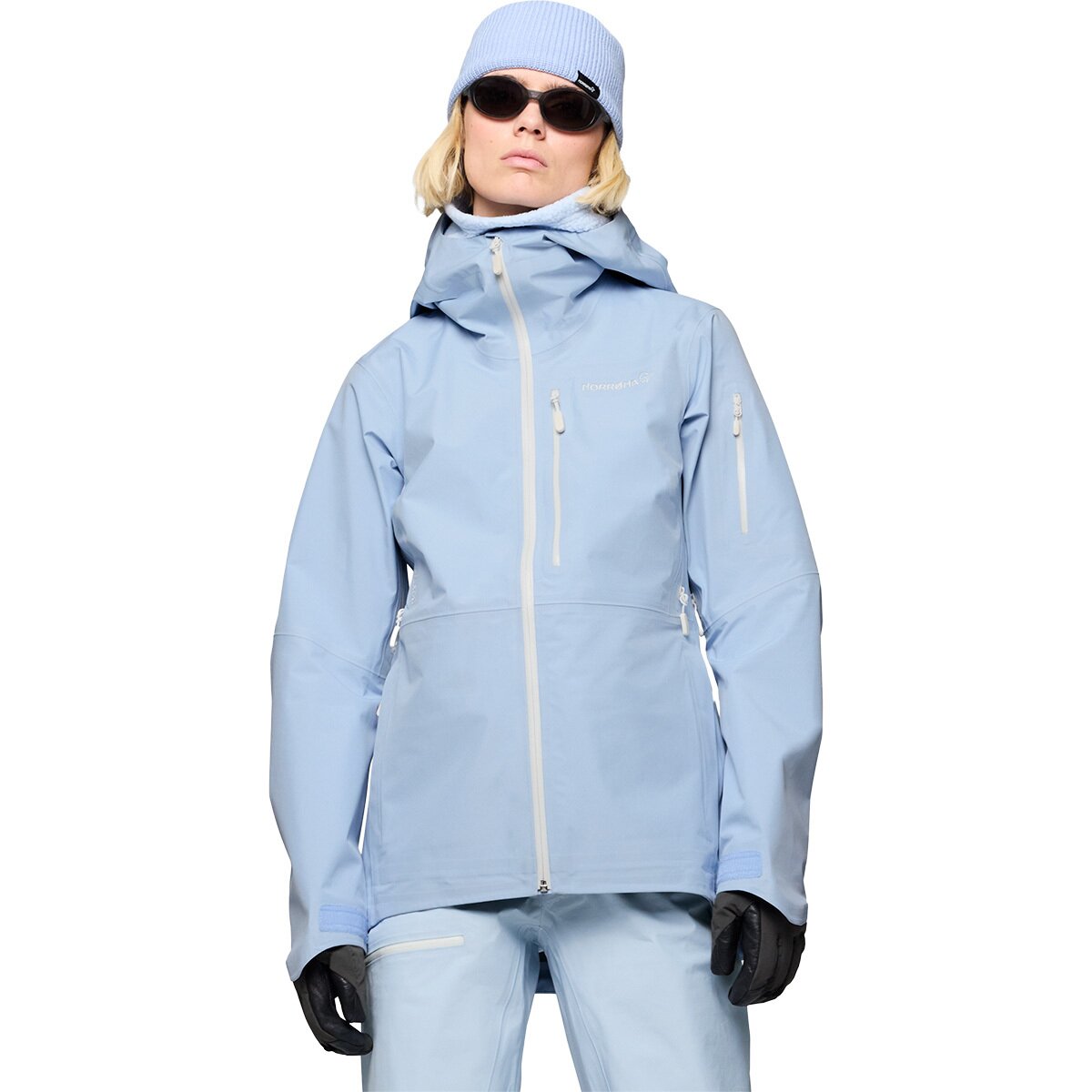 Image of Norrona Lofoten GORE-TEX Jacket - Women's Cashmere Blue, S