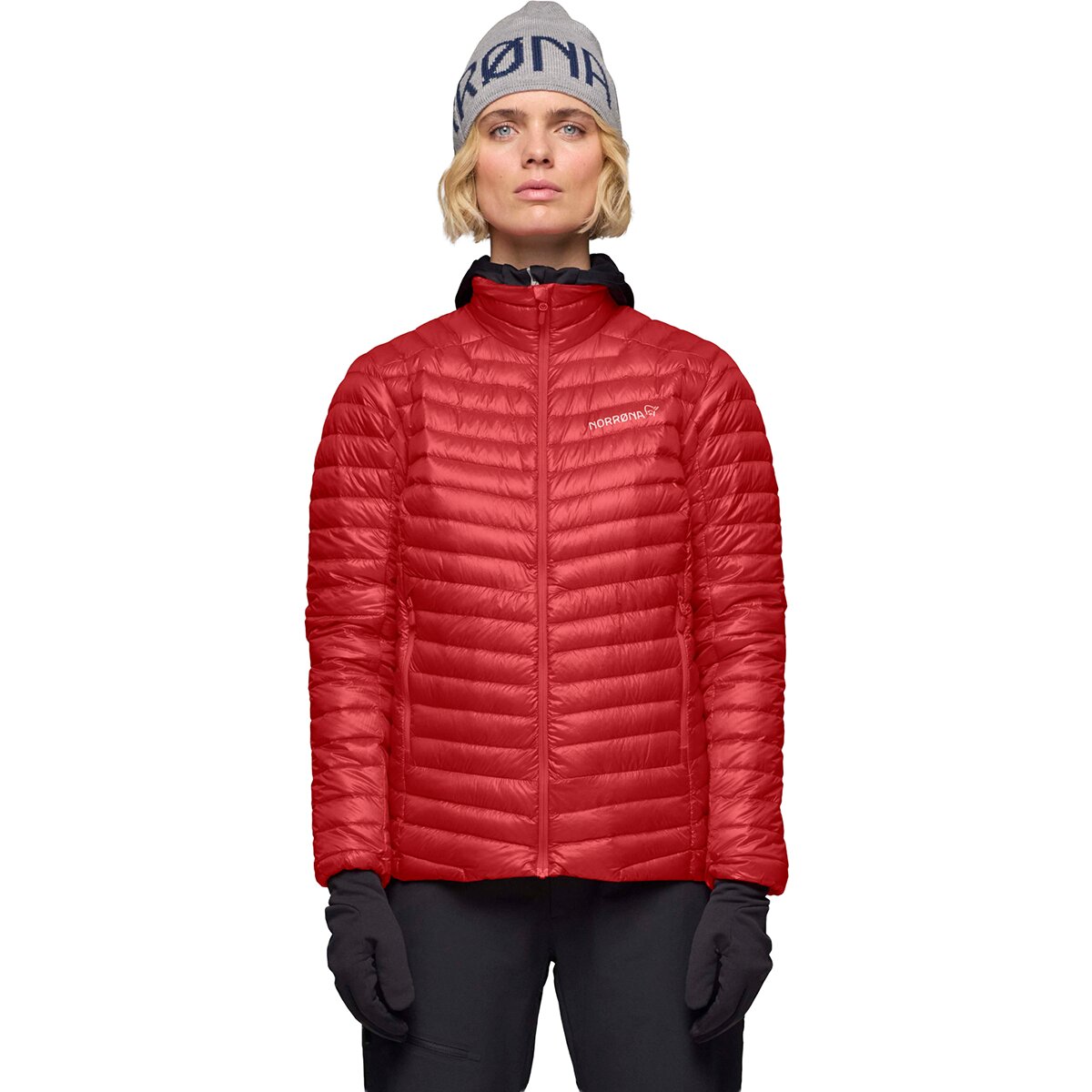 Image of Norrona Trollveggen Superlight Down800 Jacket - Women's Baked Apple, M