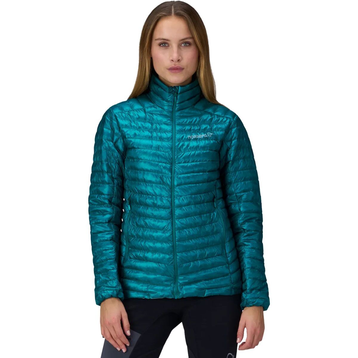 Image of Norrona Trollveggen Superlight Down800 Jacket - Women's Everglade, XS