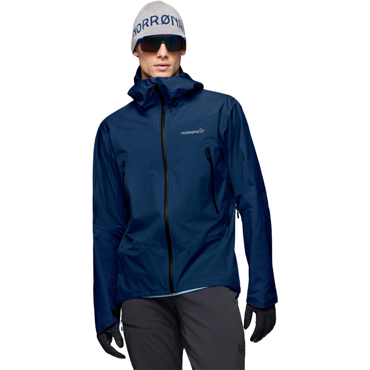 Image of Norrona Falketind GORE-TEX Jacket - Men's Indigo Night, S