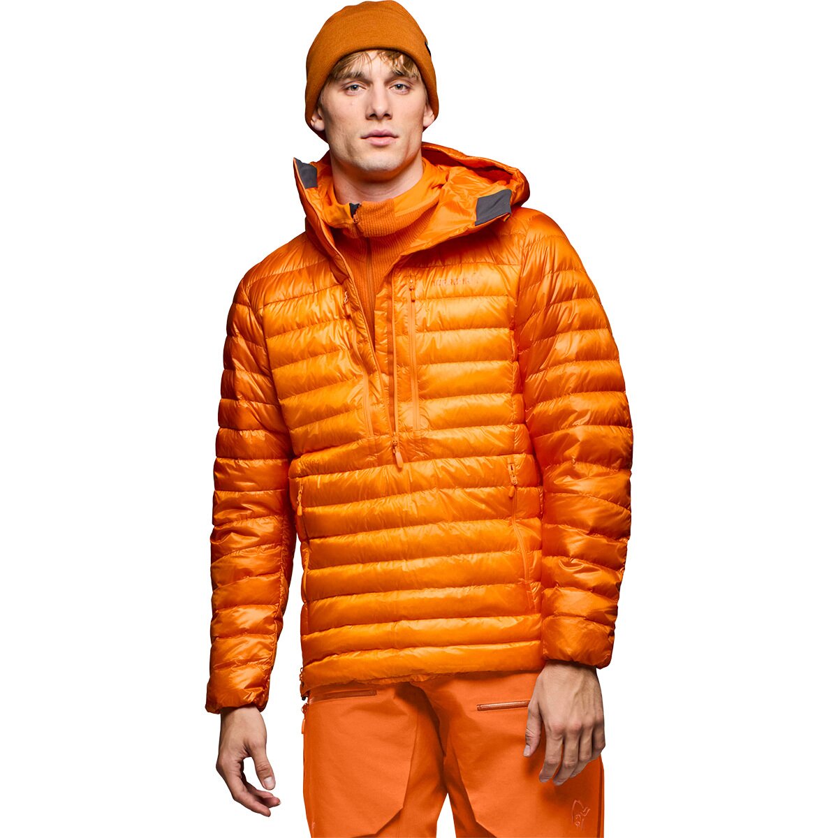 Image of Norrona Lofoten Down800 Anorak - Men's Exuberance, M
