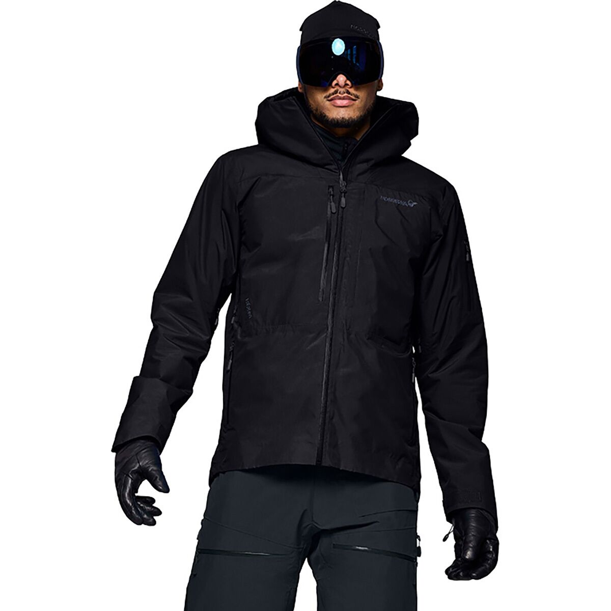 Image of Norrona Lofoten GORE-TEX Insulated Jacket - Men's Caviar Black, XXL
