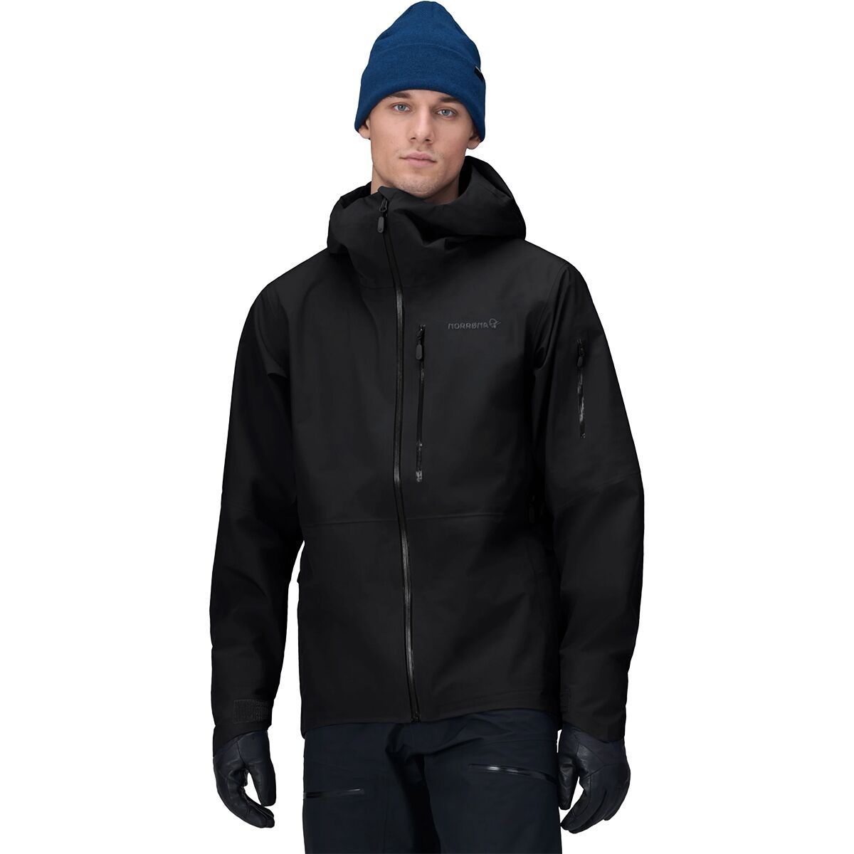 Image of Norrona Lofoten GORE-TEX Jacket - Men's Caviar Black, XXL