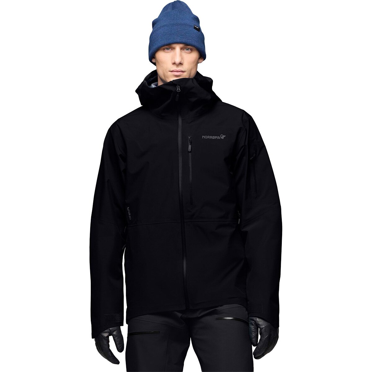 Image of Norrona Lofoten GORE-TEX Jacket - Men's Caviar Black, XXL