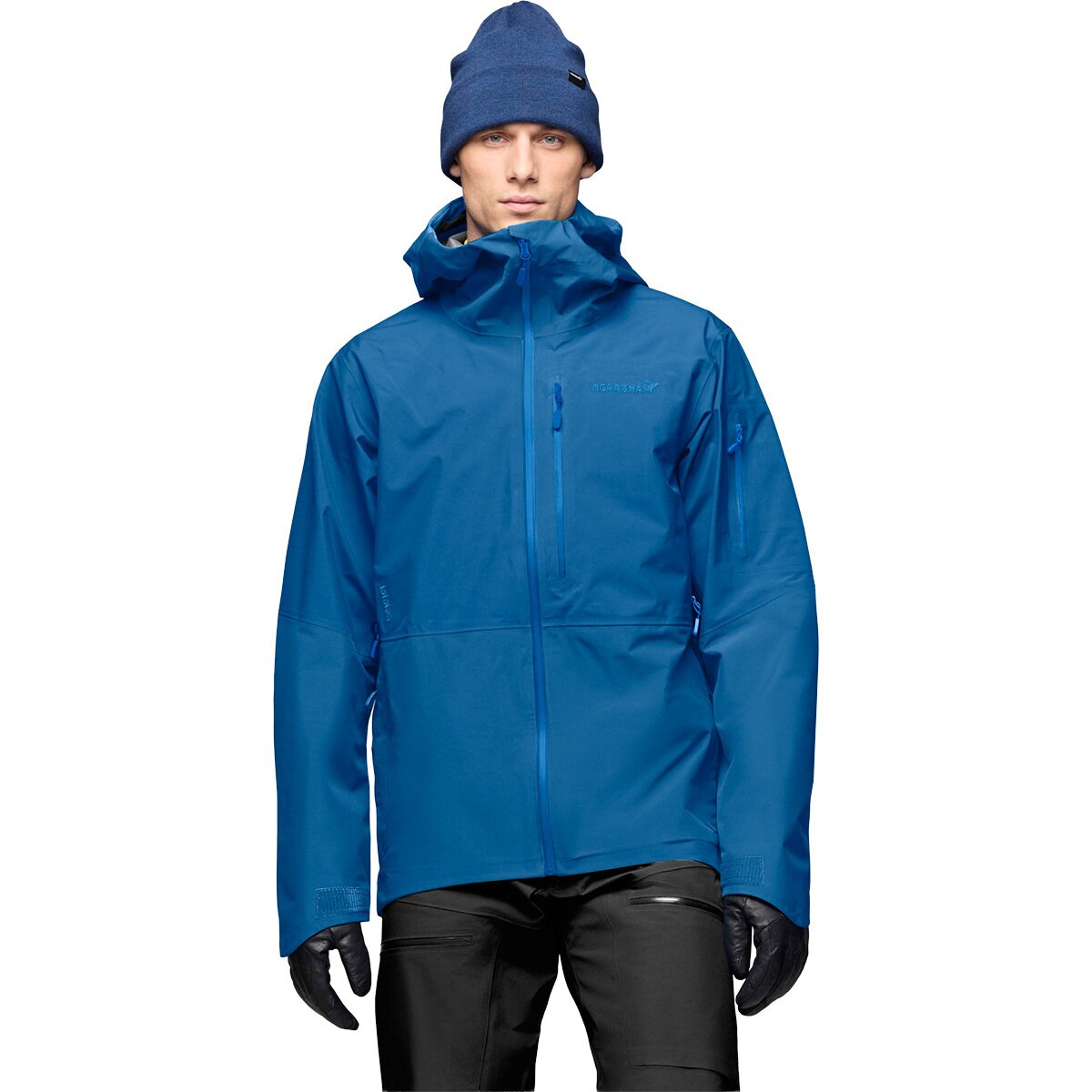 Image of Norrona Lofoten GORE-TEX Jacket - Men's Dark Blue, L