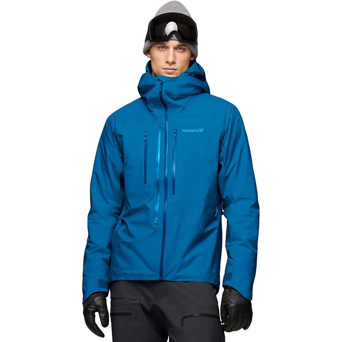 Image of Norrona Lyngen GORE-TEX Jacket - Men's Dark Blue, L