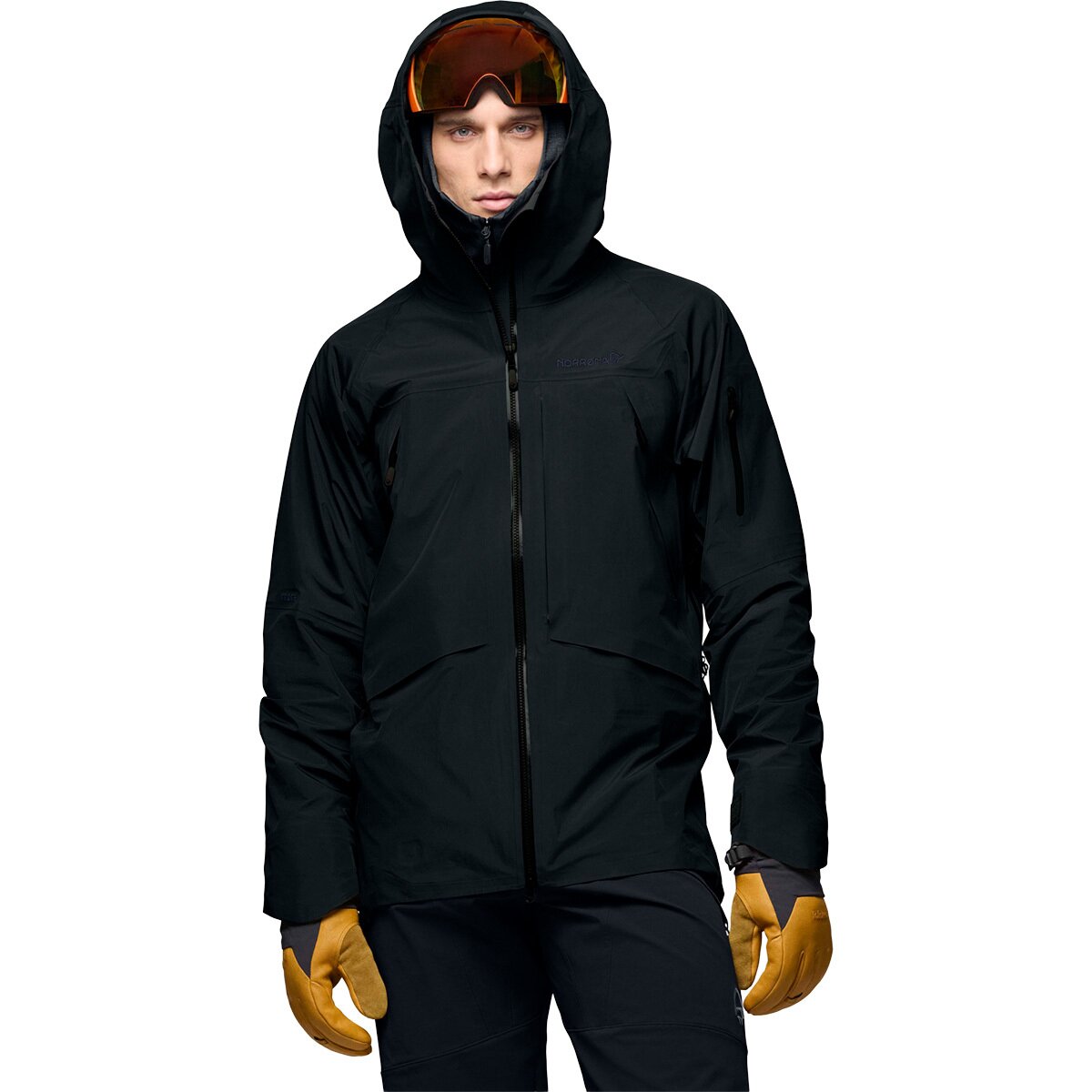 Image of Norrona More GORE-TEX Jacket - Men's Caviar, M