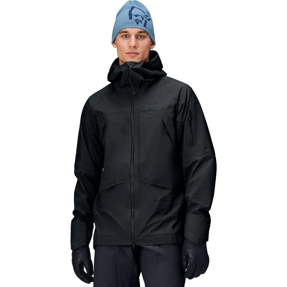 Image of Norrona More GORE-TEX Jacket - Men's Caviar, M