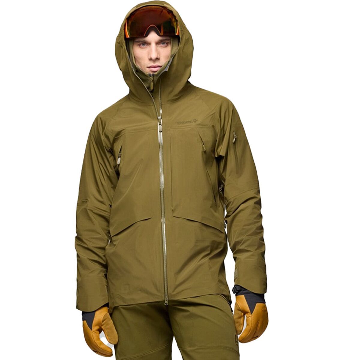 Image of Norrona More GORE-TEX Jacket - Men's Dark Olive, S