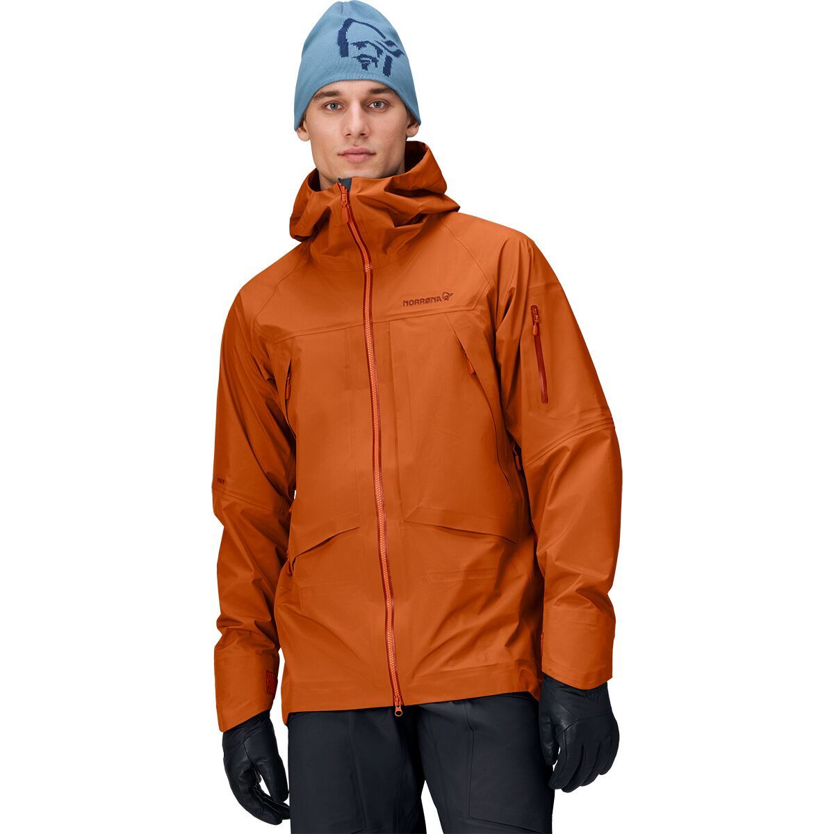 Norrona More GORE-TEX Jacket - Men's Gold Flame, XL
