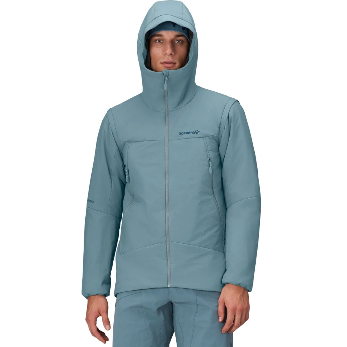 Image of Norrona More Thermo60 Aero200 Jacket - Men's Trooper, L