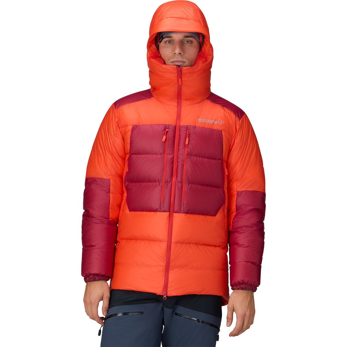 Image of Norrona Trollveggen Down800 Hooded Jacket - Men's Arednalin, XL