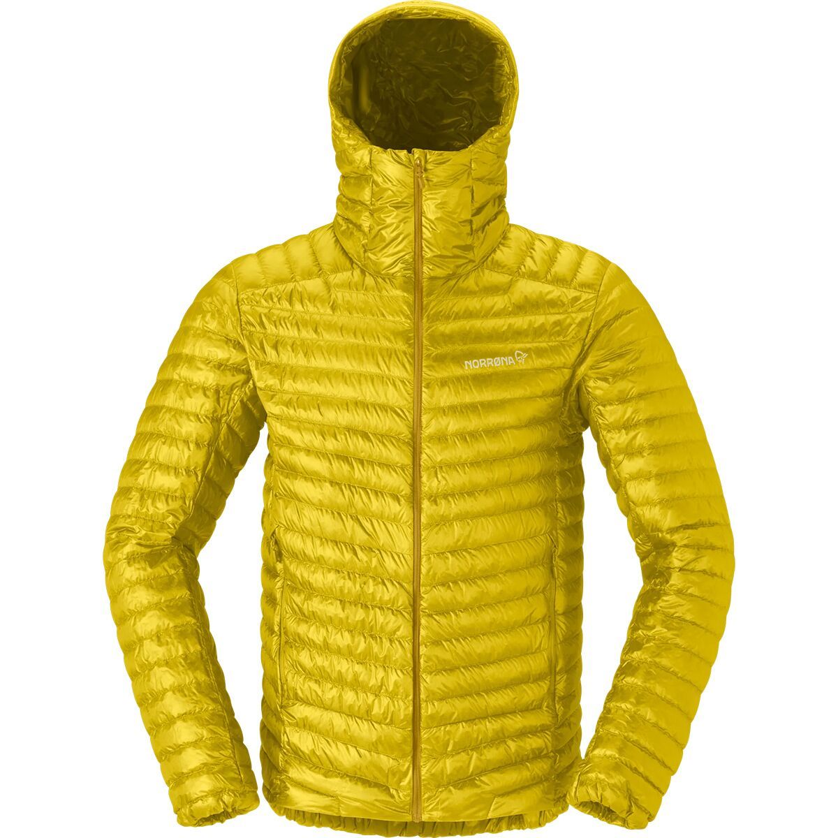 Image of Norrona Trollveggen Superlight Down800 Hooded Jacket - Men's Antique Moss, L