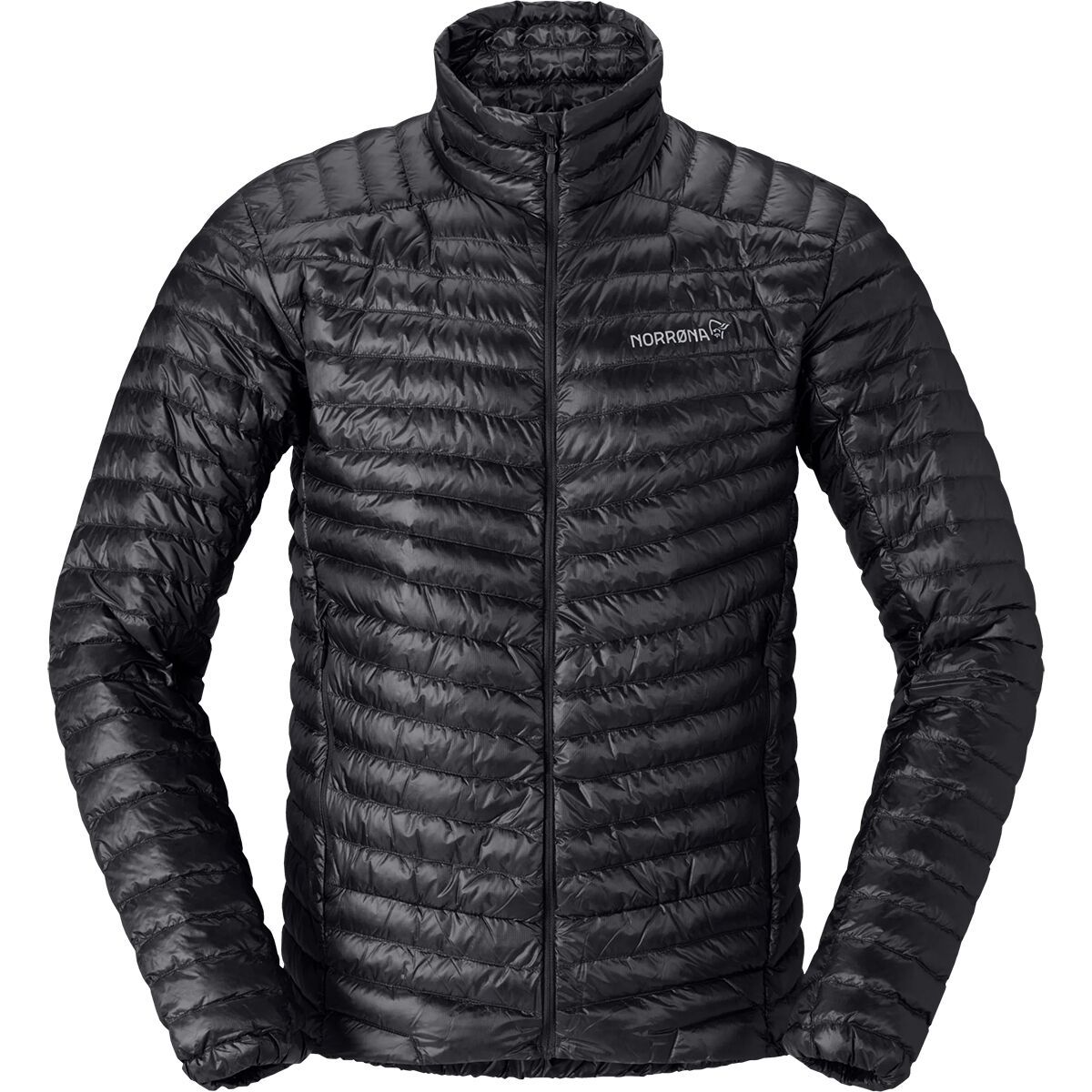 Image of Norrona Trollveggen Superlight Down800 Jacket - Men's Caviar Black, S
